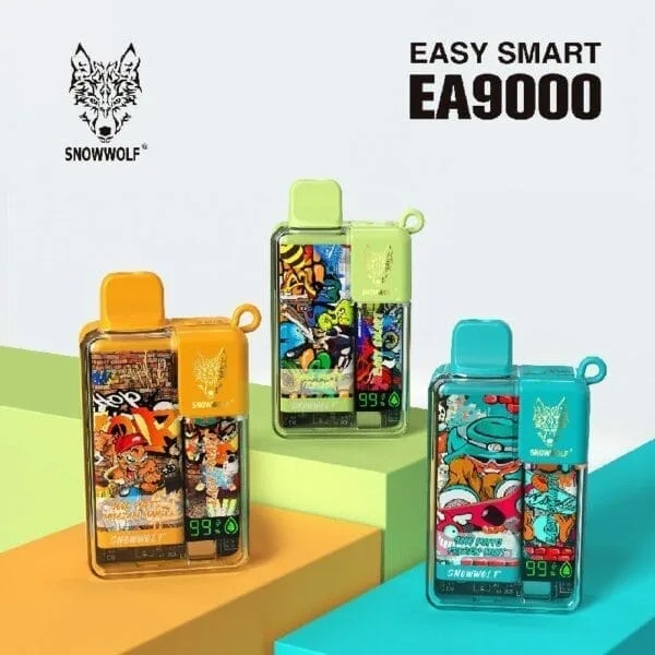 SNOWWOLF EASY SMART EA9000 5% DISPOSABLE VAPE 9K PUFFS