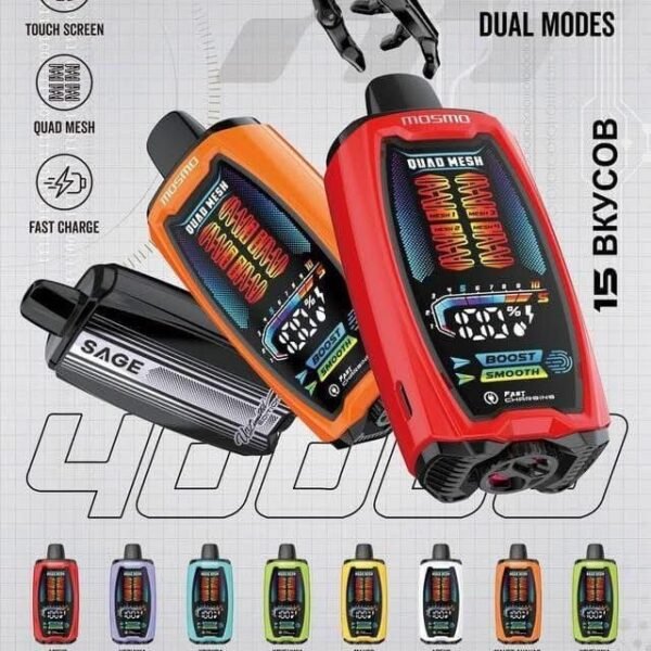 MOSMO SAGE 40000 puffs